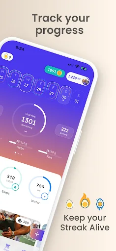 Health4Wealth: Calorie Tracker screenshot 3