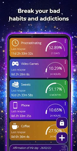 Break bad habits & addictions screenshot 1