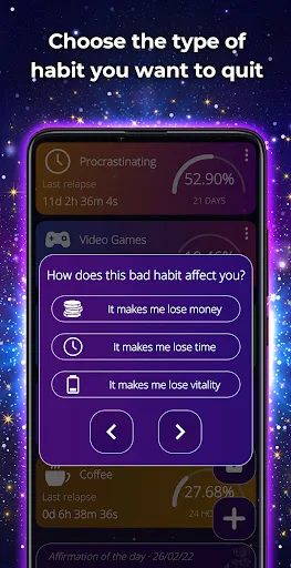 Break bad habits & addictions screenshot 2