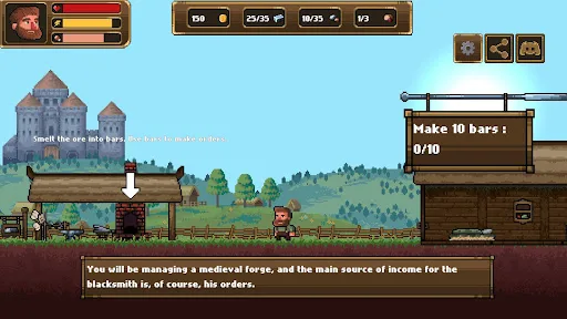 Hammer & Steel: idle business screenshot 2
