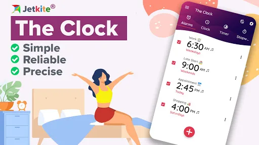 The Clock: Alarm Clock & Timer screenshot 1