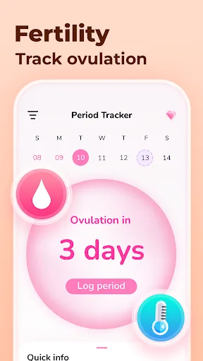 Period Tracker & Ovulation App screenshot 1