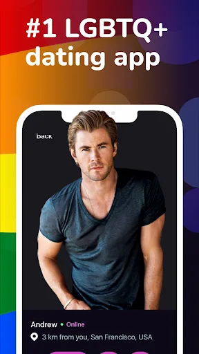 Heaven: Gay & LGBT+ Dating screenshot 1