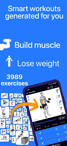 Workout Planner Gym Log・Fit AI screenshot 2