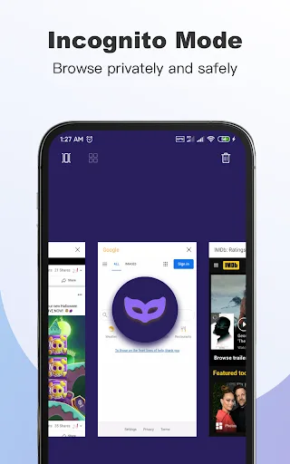Fiery Browser - Fast & Private screenshot 4