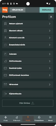 HVG screenshot 3