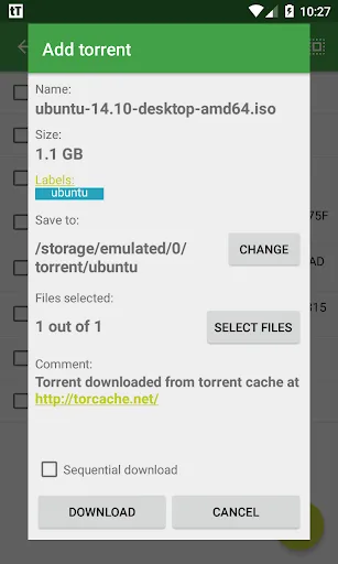 tTorrent Lite - Torrent Client screenshot 4