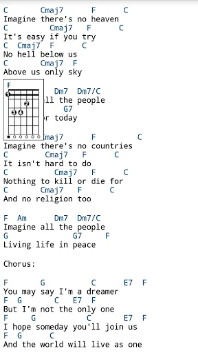 en.TAB4U.com - Chords & Lyrics screenshot 3