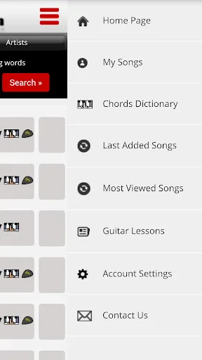 en.TAB4U.com - Chords & Lyrics screenshot 5