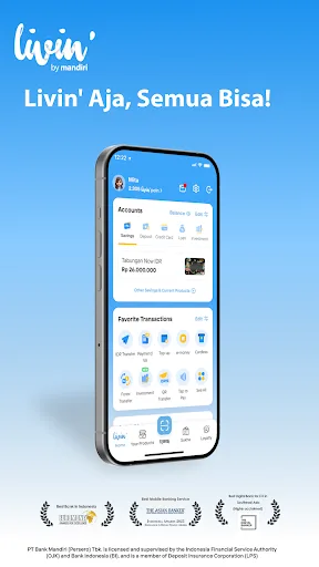 Livin' by Mandiri screenshot 1