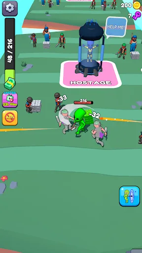 Alien Invasion: Worlds Battle screenshot 1