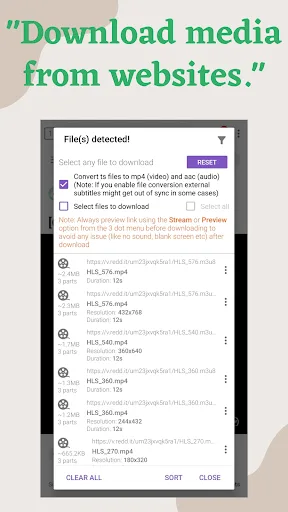 1DM+: Browser & Video Download screenshot 4