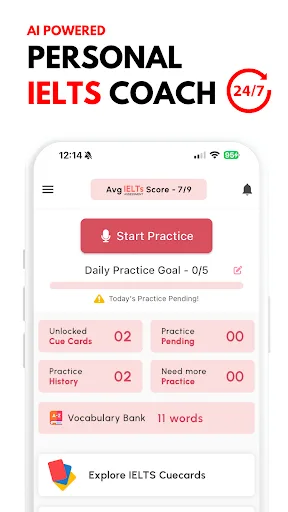 FixoLang - IELTS Prep App screenshot 1