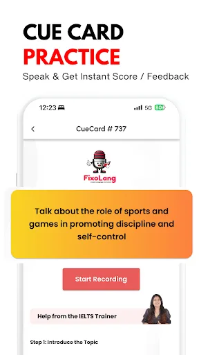FixoLang - IELTS Prep App screenshot 2