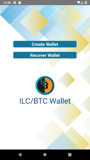 ILC / BTC Wallet screenshot 1