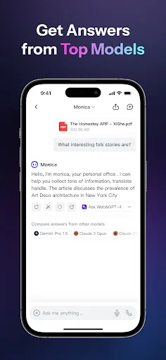 Monica AI: Ultimate AI Assist screenshot 2