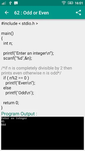 C Tutorial screenshot 4