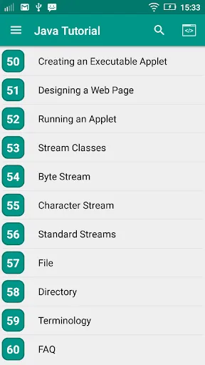 Java Tutorial screenshot 2