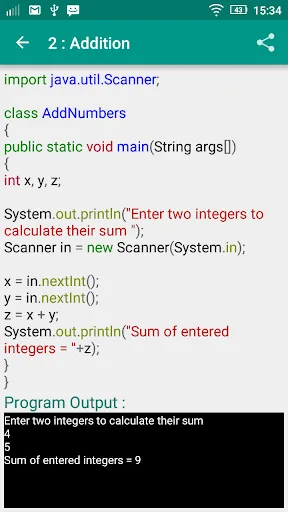 Java Tutorial screenshot 4