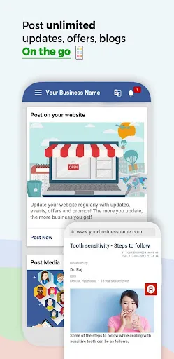 Instant Website Builder App screenshot 2