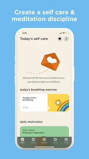 Evolve: Self-Care & Meditation screenshot 2