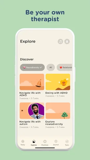 Evolve: Self-Care & Meditation screenshot 3