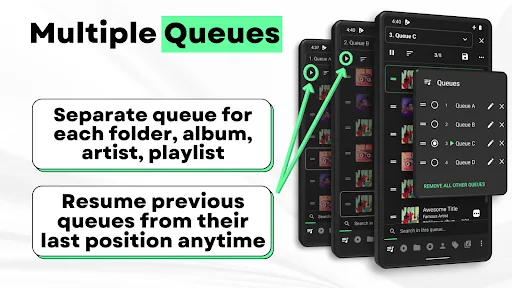 Musicolet Music Player screenshot 2