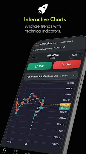 Megabull: Virtual Trading App screenshot 1
