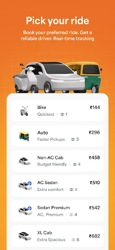 Bharat Taxi - Cab, Auto & Bike screenshot 1