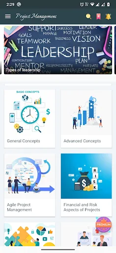 Project Management screenshot 1