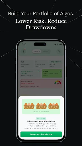 Stratzy - Algo trading App screenshot 3