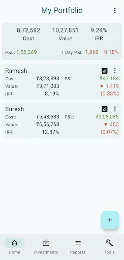 My Portfolio (Tracker) - India screenshot 1