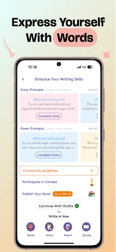 Writco: Write & Publish Books screenshot 2