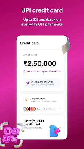 slice: UPI credit card & bank screenshot 1