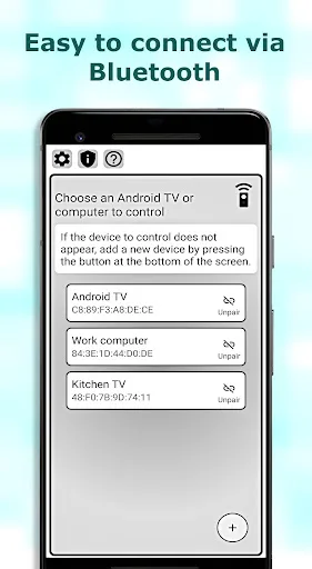 Bluetooth Android TV Remote screenshot 4
