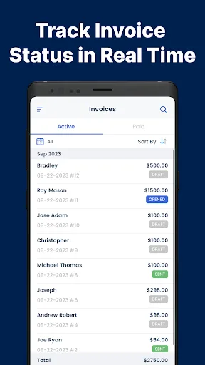 Easy Invoice & Estimates Maker screenshot 5