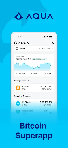 AQUA Wallet screenshot 1
