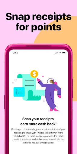 Frisbee: Rewards for Receipts screenshot 3