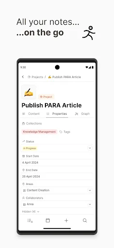 Capacities – Notes & PKM screenshot 1