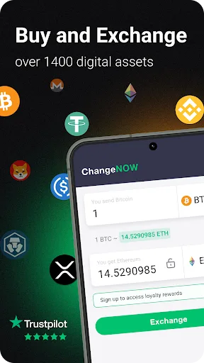 Crypto exchange: USDT, Bitcoin screenshot 1