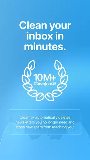 Cleanfox: Spam & Email Cleaner screenshot 1