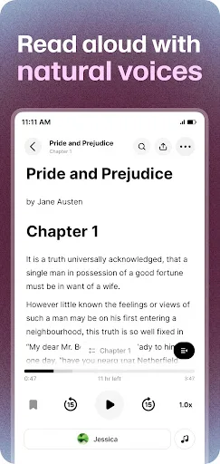 ElevenReader: Read Books Aloud screenshot 1