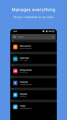 Enpass Password Manager screenshot 2