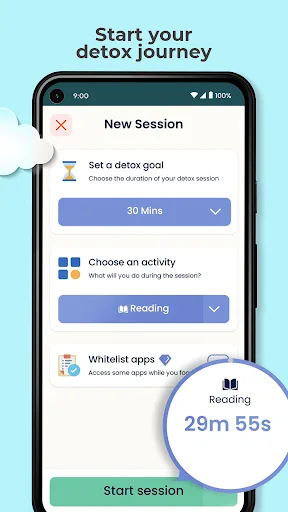 DTox by BlockerX: Screen time screenshot 3