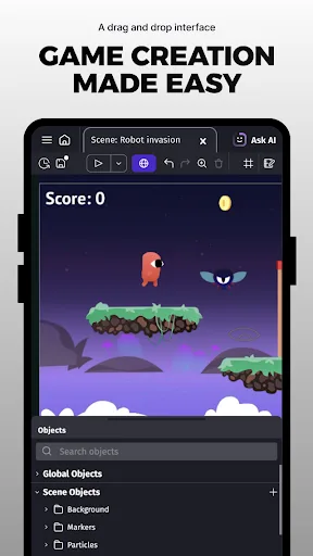 GDevelop - Create & Play Games screenshot 2