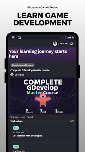 GDevelop - Create & Play Games screenshot 5