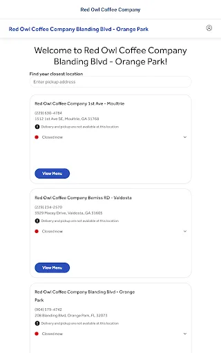 Red Owl Coffee Co. screenshot 5