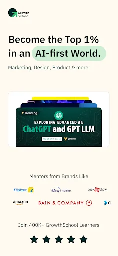 GrowthSchool: Online courses screenshot 1