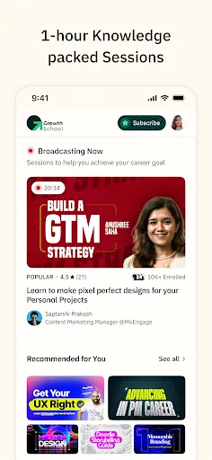 GrowthSchool: Online courses screenshot 4