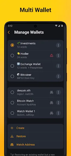Unstoppable Crypto Wallet screenshot 2
